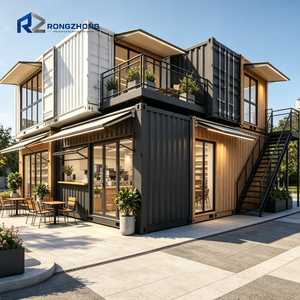 modern steel structure modular container store flexible and efficient site deployment