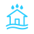 No leakage during heavy rain icon