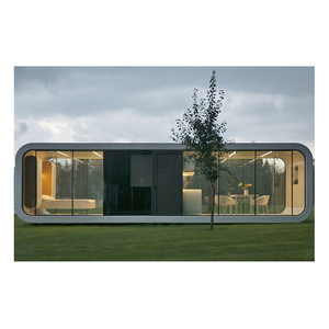 Luxury Apple Cabin Movable House Office Pod Mobile Working Outdoor Garden Office Pod
