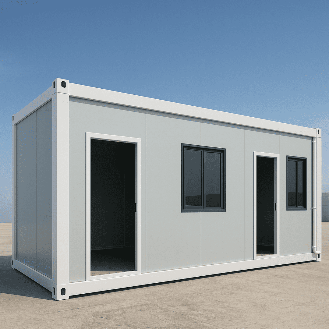 Flat pack container house module