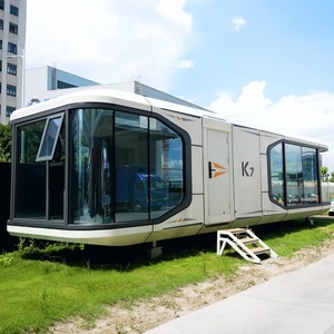 Complete Deluxe Furnish Zcamp K7 Prefabricated Space Capsule