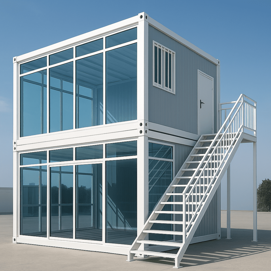 Structural view of a Gen 2 detachable prefab container house